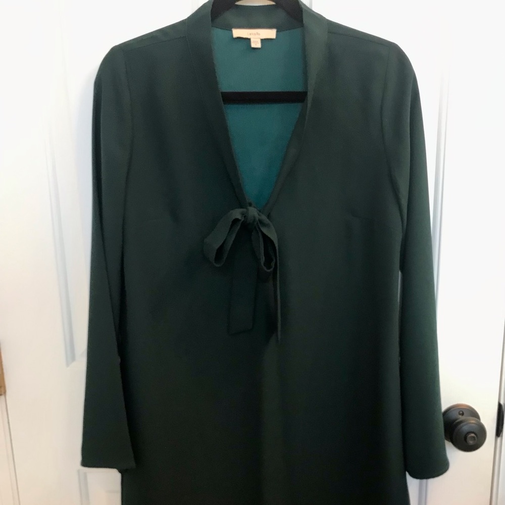 Lark & Ro Long-sleeve Dress; size M